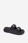 Sandał Klapki Model Falowena M372 Black - Step in style