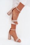Sandały Model Elirae V7-27 Beige - Step in style