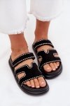 Sandał Klapki Model Delyna 27004 Black - Step in style