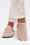 Sandał Klapki Model Klarae H5088 Light Beige - Step in style