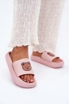 Sandał Klapki Model Lalon WS-10 Pink - Step in style