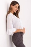 Koszula Damska Model MI-KS-92224.95 White - Italy Moda
