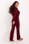 Spodnie Komplet Model IT-KMPL-98692.57 Bordo - Italy Moda
