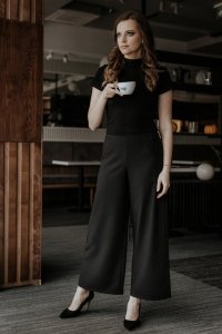 Spodnie Damskie Model T375/3 Black - Tessita