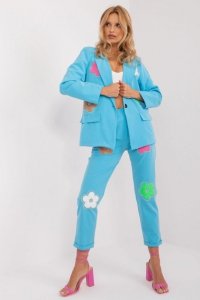 Spodnie Komplet Model DHJ-KMPL-18806.30 Light Blue - Italy Moda
