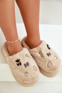 Kapcie Model Zintoria FA-225 Beige - Step in style
