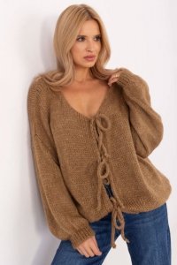 Sweter Damski Model MI-SW-0412.26 Camel - Italy Moda