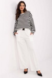 Spodnie Damskie Model DHJ-SP-20356.49 Ecru - Italy Moda