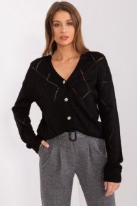 Sweter Damski Model LC-SW-A10-1.23X Black - Rue Paris Hurtownia odzieży on-line, moda damska, bielizna i obuwie dla kobiet - Mat