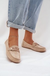 Mokasyny Model Seathra 23PB26-6748 Beige - Step in style