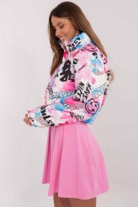 Kurtka Damska Model MI-KR-88332.93 White/Pink - Italy Moda