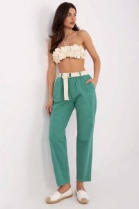 Spodnie Damskie Model DHJ-SP-20506.79 Pistacja - Italy Moda