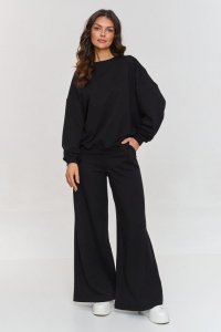 Spodnie Komplet Model M863 Black - Makadamia