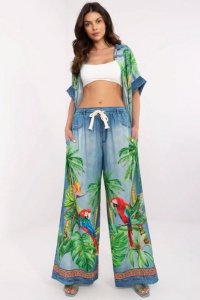 Spodnie Damskie Model DHJ-SP-19183-4.81 Blue - Italy Moda