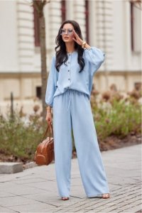 Spodnie Damskie Model Emmy SPD0041 J08 Blue - Roco Fashion