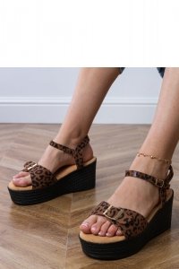 Sandały Model Sarni LOLO22 Panterka - PRIMO