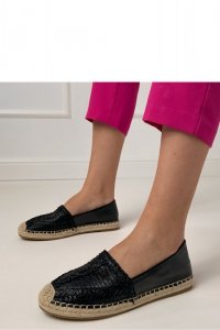 Espadryle Model Zelvira CZ-5 Black - PRIMO