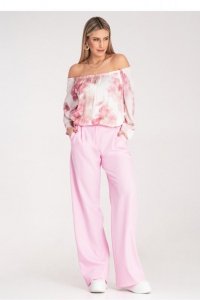 Spodnie Damskie Model M1129 Pink - Figl