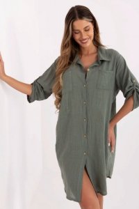 Sukienka Model TW-SK-BI-22263.00 Khaki - Och Bella