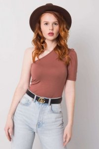 Bluzka Model 95-BZ-190101.22P Brown - Rue Paris