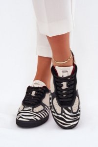Buty Sportowe Model Daniel Lopez SS2D4015 Zebra Beige - Step in style