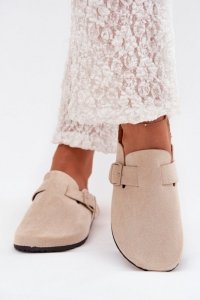 Sandał Klapki Model Klarae H5088 Light Beige - Step in style