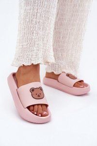 Sandał Klapki Model Lalon WS-10 Pink - Step in style