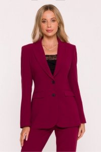 Marynarka Model S417 Bordo - Stylove