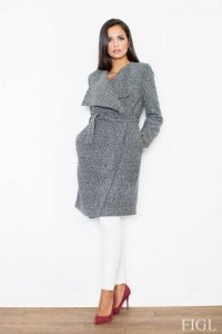 Płaszcz Damski Model M408 Grey - Figl