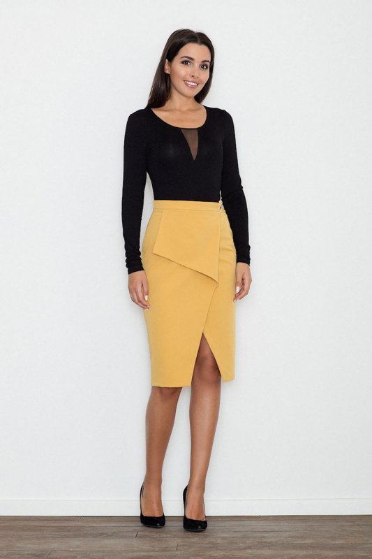 Spódnica Model M559 Yellow - Figl
