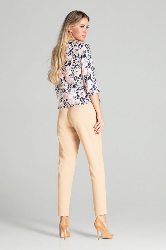 Spodnie Damskie Model M696 Beige - Figl