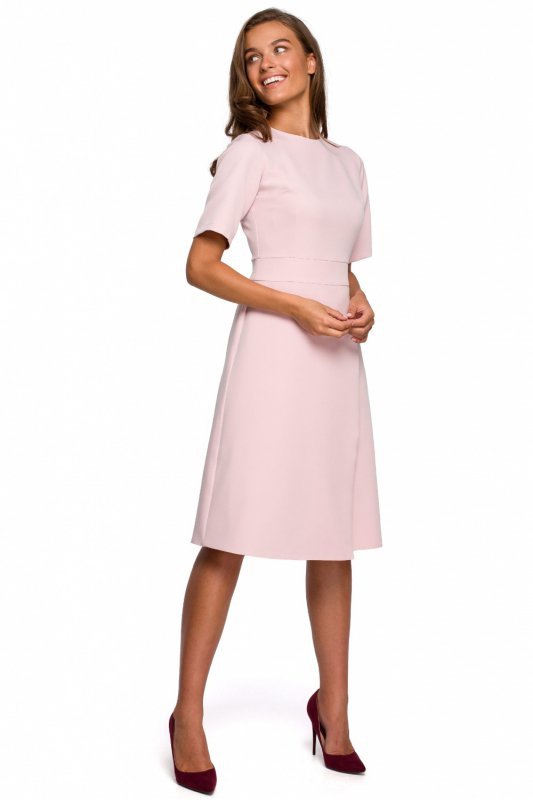 Sukienka Model S240 Powder Pink - Stylove Hurtownia odzieży on-line, moda damska, bielizna i obuwie dla kobiet - Matterhorn.pl
