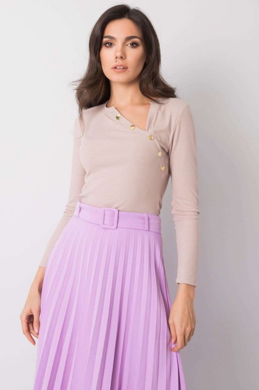 Bluzka Model TW-BZ-OB007.20 Beige - Och Bella