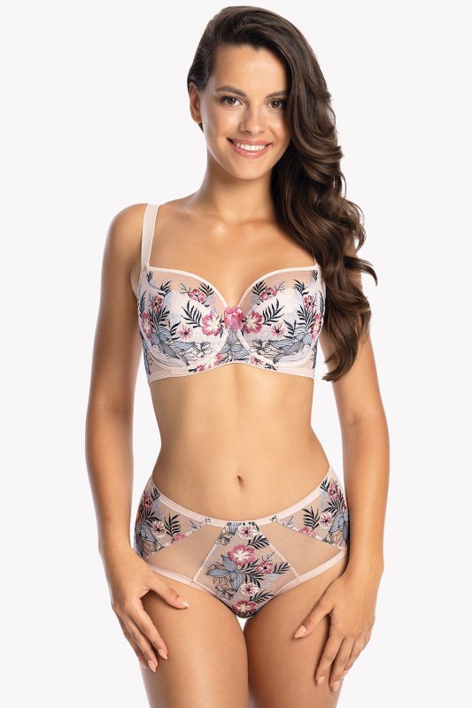 Biustonosz Soft Biustonosz Semi-Soft Model 1121 Vera Pink - Gaia