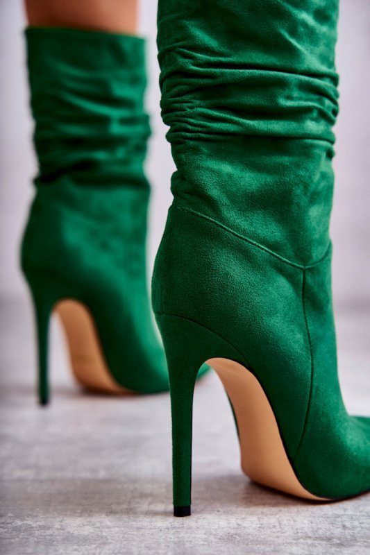 Botki Model Laguna C-252 Green - Step in style