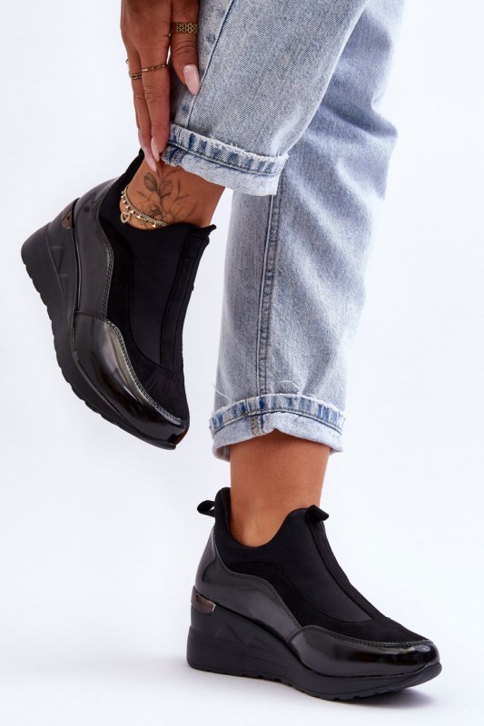 Buty Sportowe Model Farro 21PB35-4000 Black - Step in style