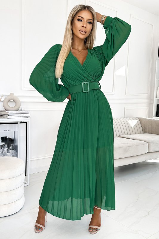 Sukienka Model 414-3 Klara Light Green - Numoco Hurtownia odzieży on-line, moda damska, bielizna i obuwie dla kobiet - Matterhor