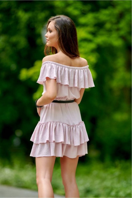 Sukienka Model ROZ SUK0291 Pink - Roco Fashion