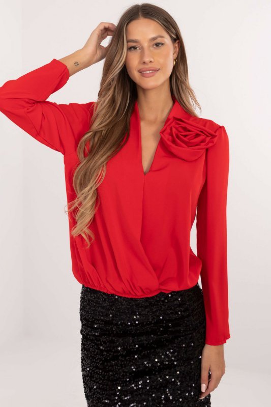 Bluzka Model MI-BZ-M650.17P Red - Italy Moda