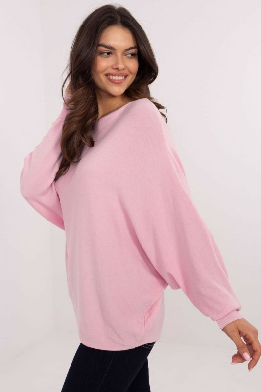 Sweter Damski Model DHJ-SW-8862.91 Light Pink - Italy Moda