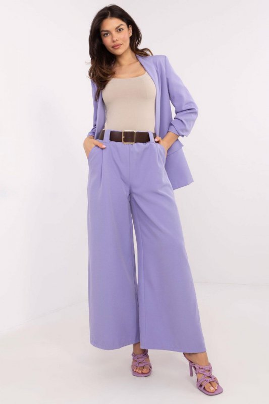 Spodnie Damskie Model DHJ-SP-5583-1.83 Light Violet - Italy Moda