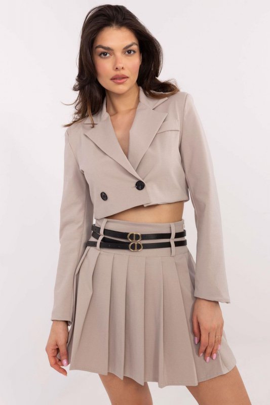 Spódnica Model DHJ-SD-8765.26 Dark Beige - Italy Moda