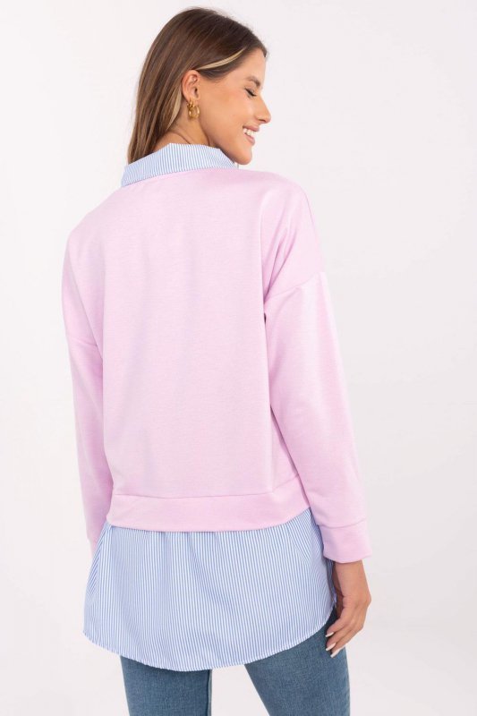 Bluzka Model MI-BZ-M3446.75 Light Pink - Italy Moda