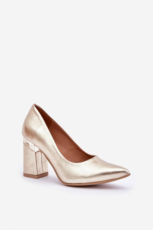 Czółenka Model Lewski 3117 (35325) Gold - Step in style
