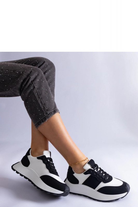 Czarne sneakersy na platformie Cremorna - Solea