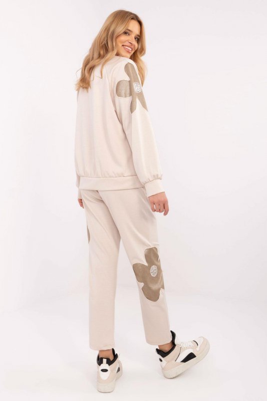 Spodnie Komplet Model MI-KMPL-M6122.60 Beige - Italy Moda