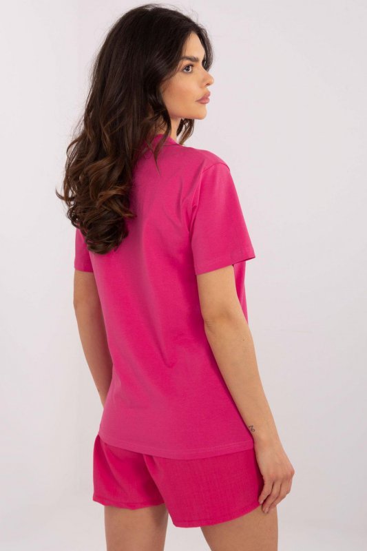 Tshirt Damski Model CLM-BZ-0020.75 Fuksja - Factory Price