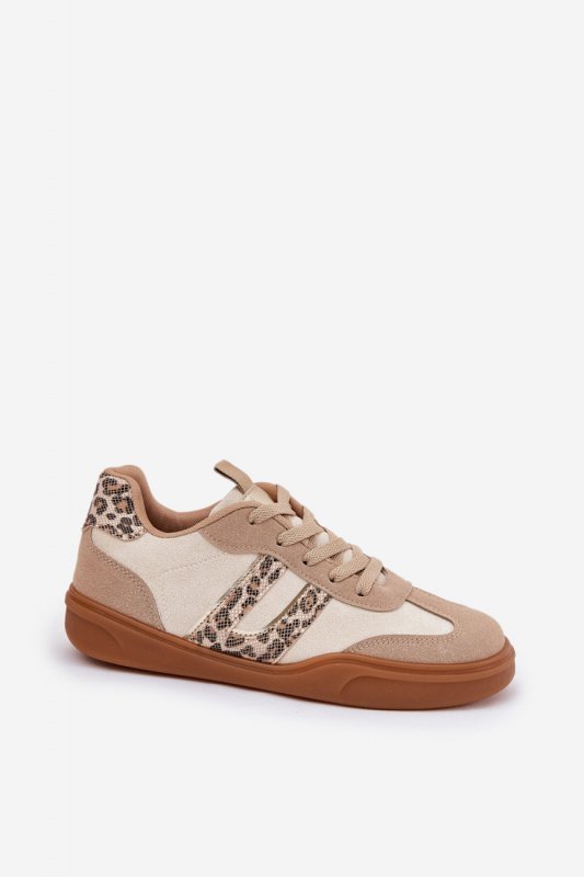 Buty Sportowe Model Satylies 1W-N16 Panterka/Beige - Step in style
