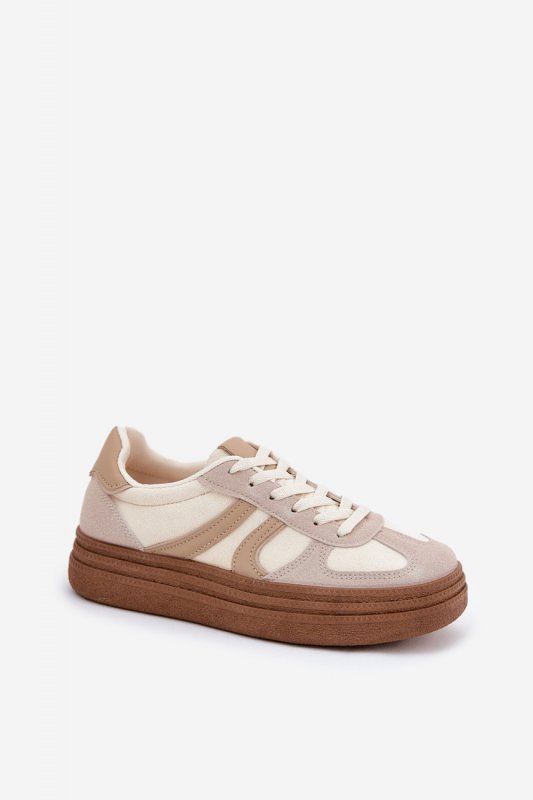 Buty Sportowe Model Lesida 8912 Dark Beige - Step in style
