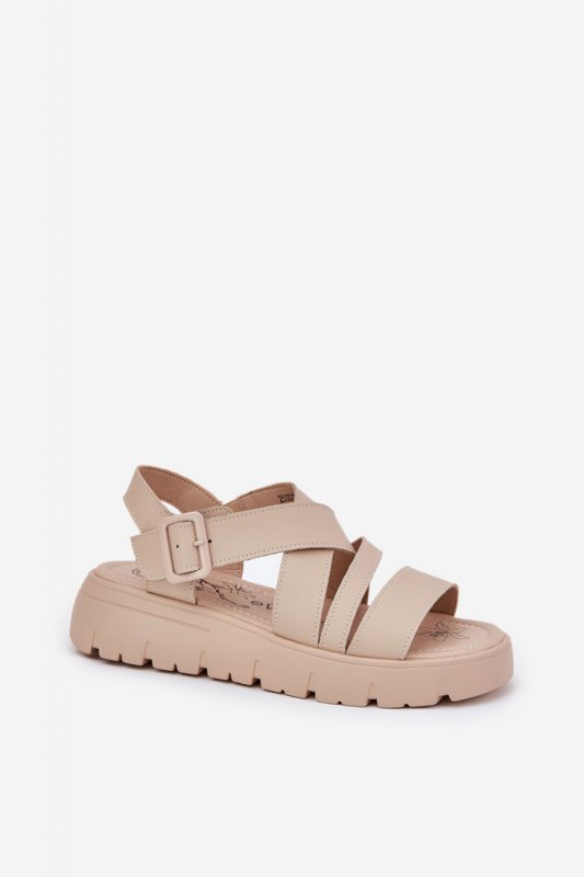 Sandały Model Selianae 25SD18-8716 Beige - Step in style